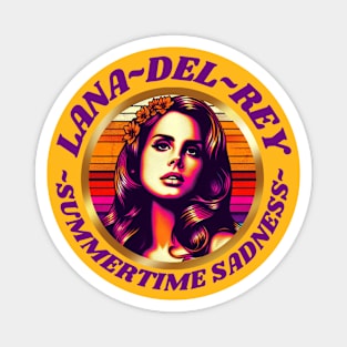 Lana Del Rey - Summertime in LA Magnet